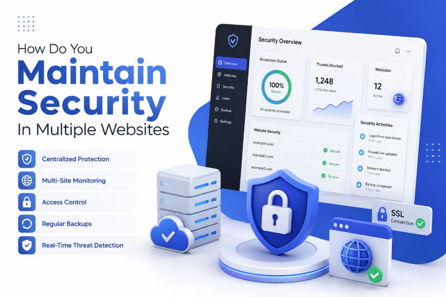 how-do-you-maintain-security-in-multiple-websites how do you maintain security in multiple websites